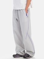 Oakfall - Water-Repellent Contrast Stitch Wide-Leg Pants