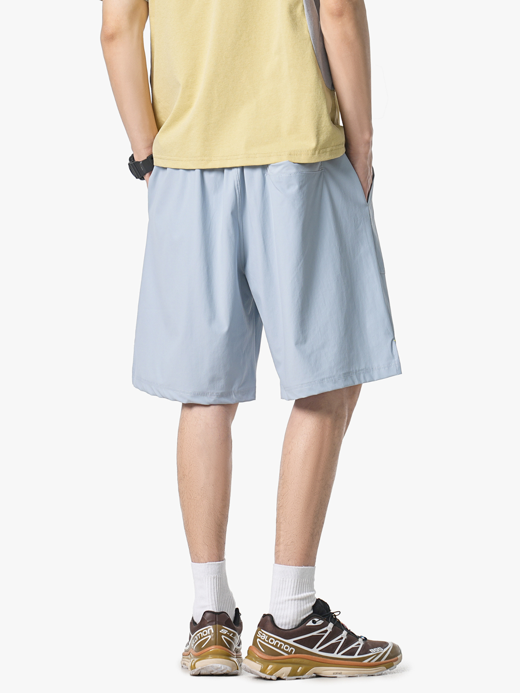 FrostShell - Unisex Cooling Breathable Wide-Leg Shorts
