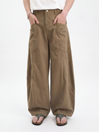 Ironcrest - Men's Washed Cotton Large Pockets Pants