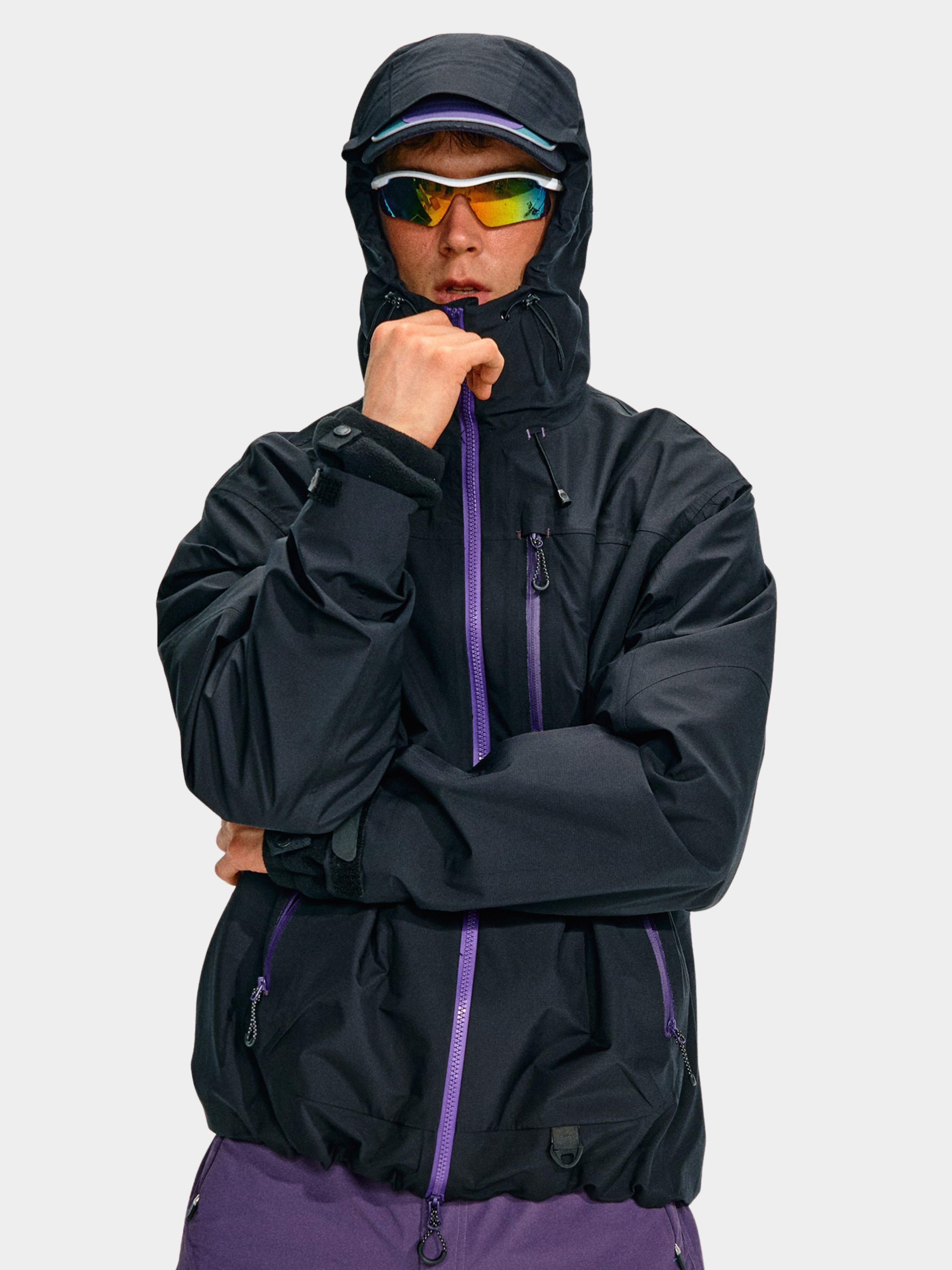 CampFlask - Men's 3-Layer Waterproof Hard Shell Jacket