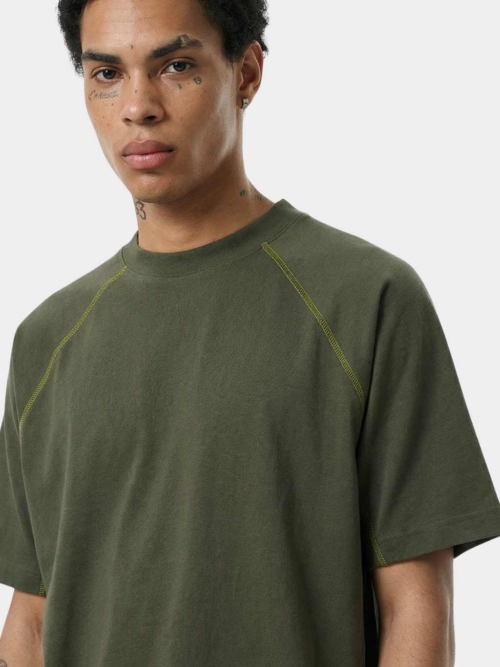 Meander - Men's Sorona® Cooling Color-Block Raglan T-Shirt