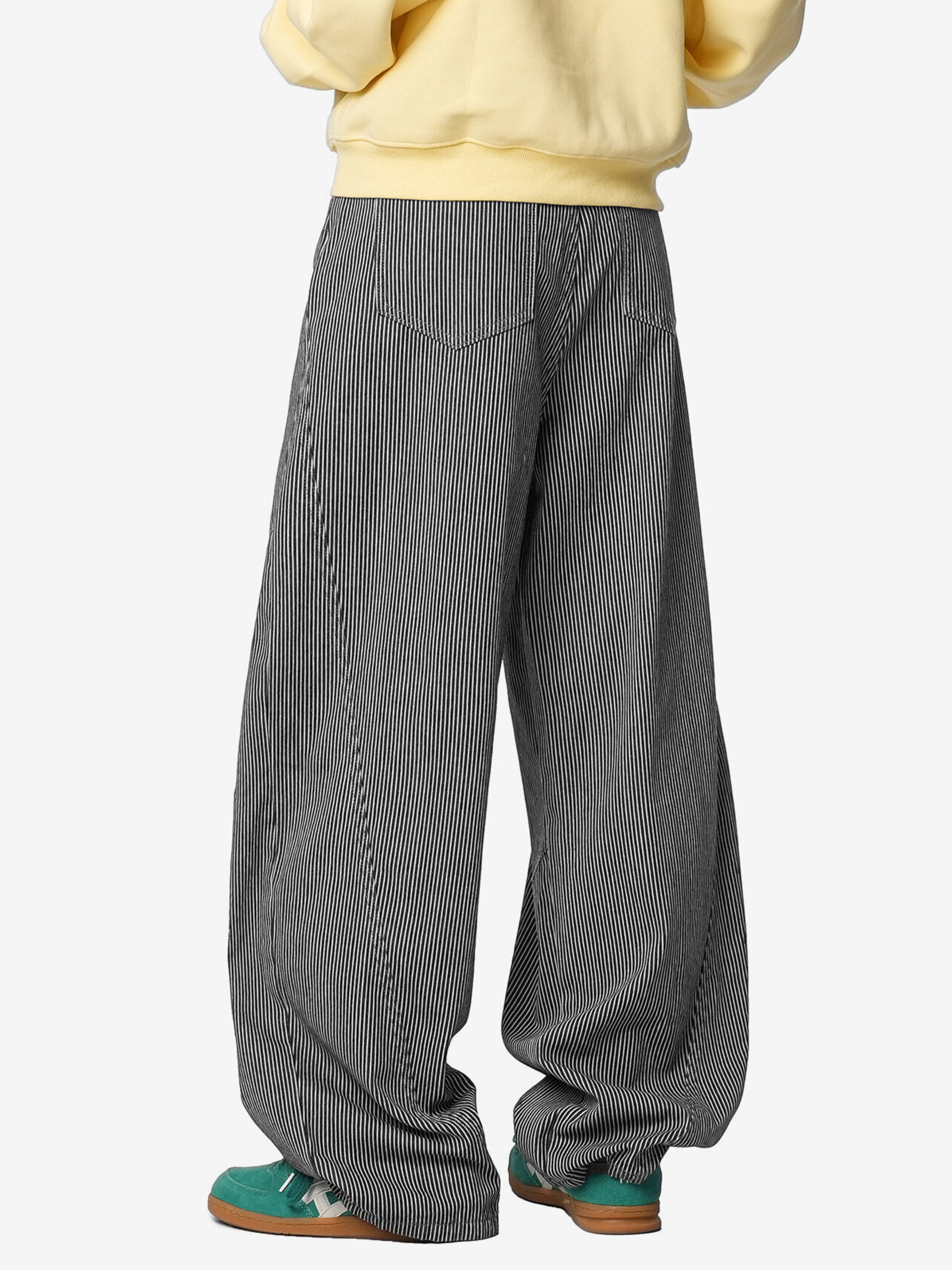 Highclimb - Striped Straight-Leg Pants