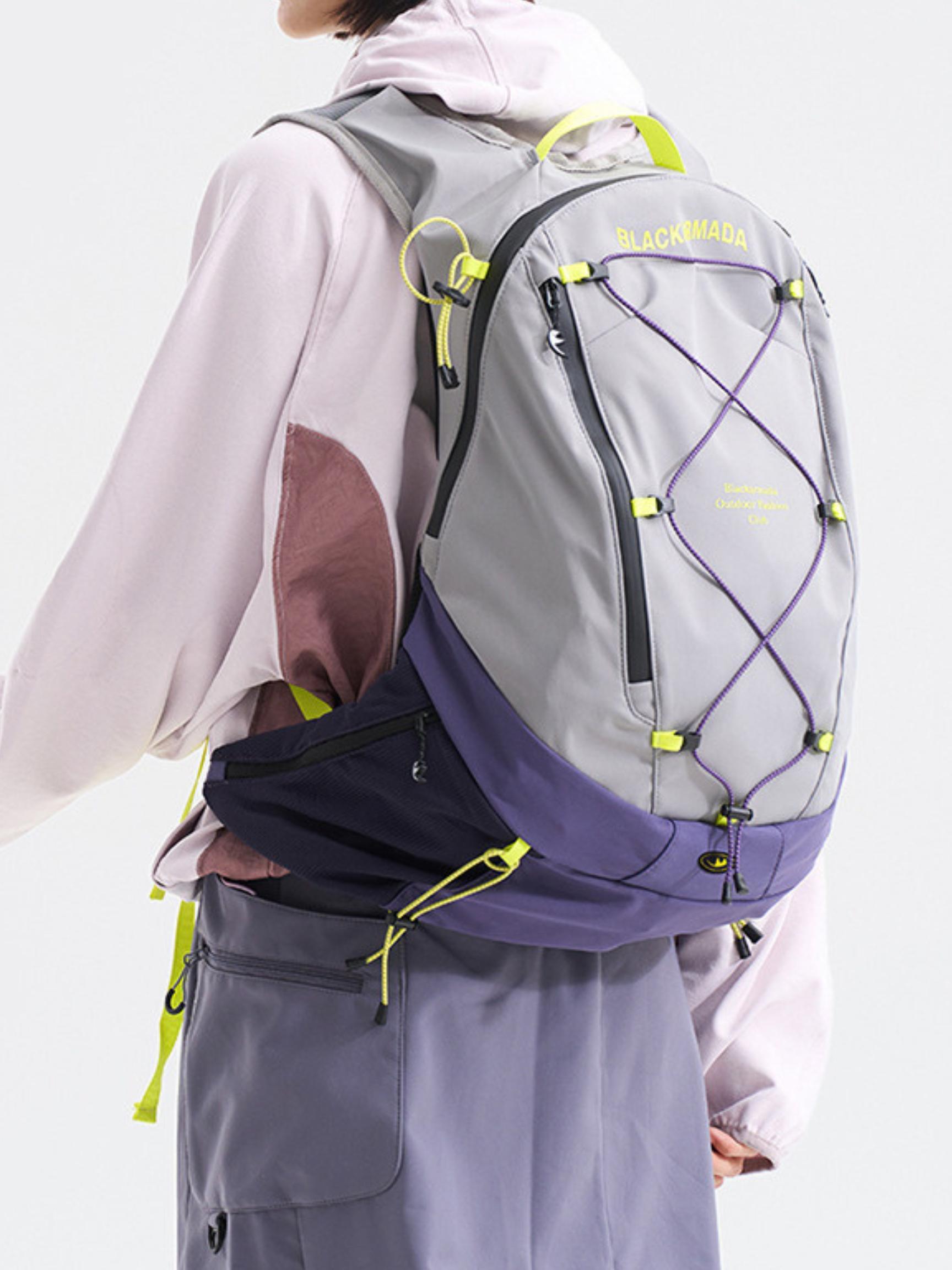 Needle - Color-Block Water-Repellent Lightweight Bag