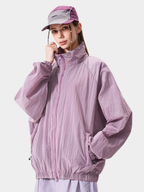 Earthline - Unisex UPF200+ Water-Repellent Breathable Stand Collar Jacket