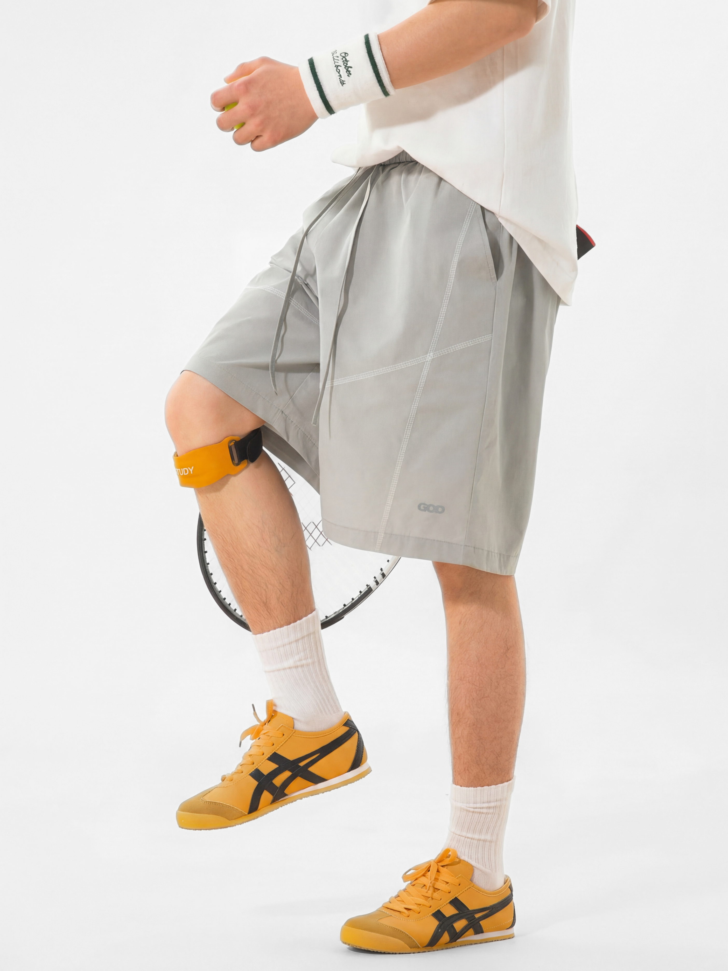 Pinefall - Men's Water-Repellent Reflective Athletic Shorts