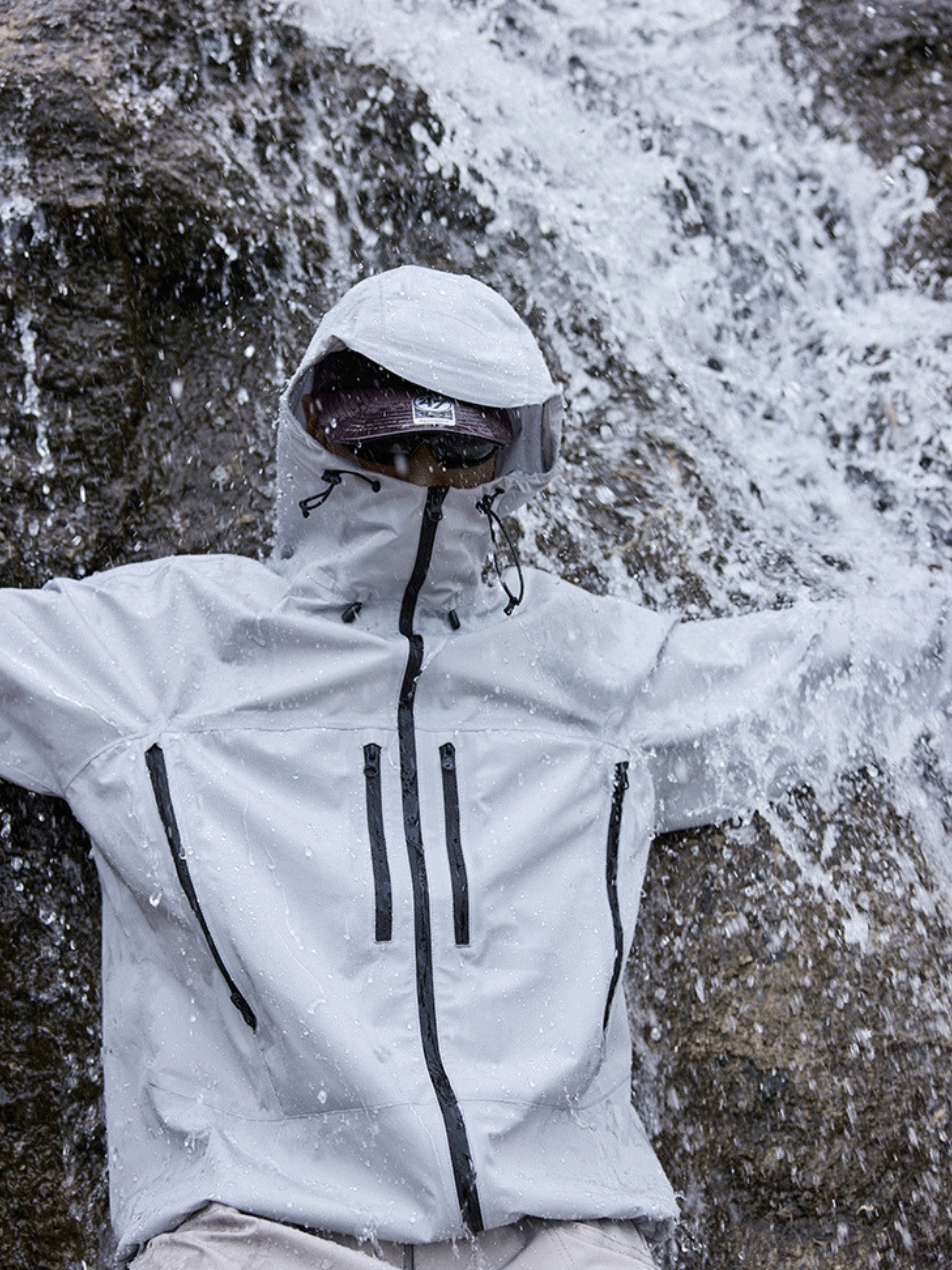 AshLine - Unisex DuPont™ Teflon 12K Waterproof Hard Shell Jacket