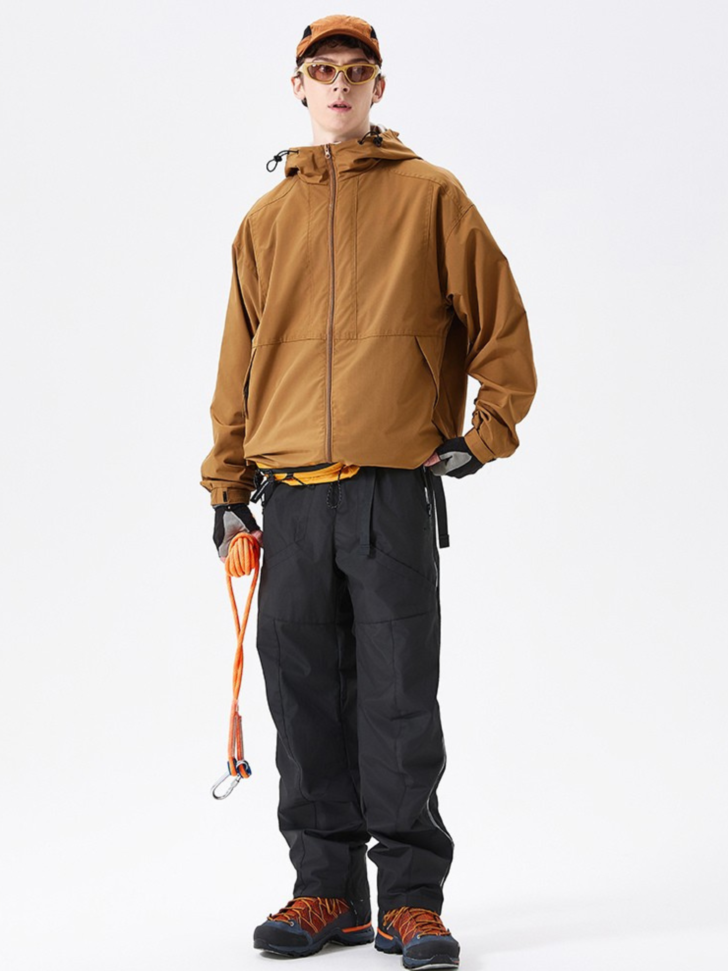 FireBench - Men's Water-Repellent Quick-Release Side Zipper Hard Shell Pants