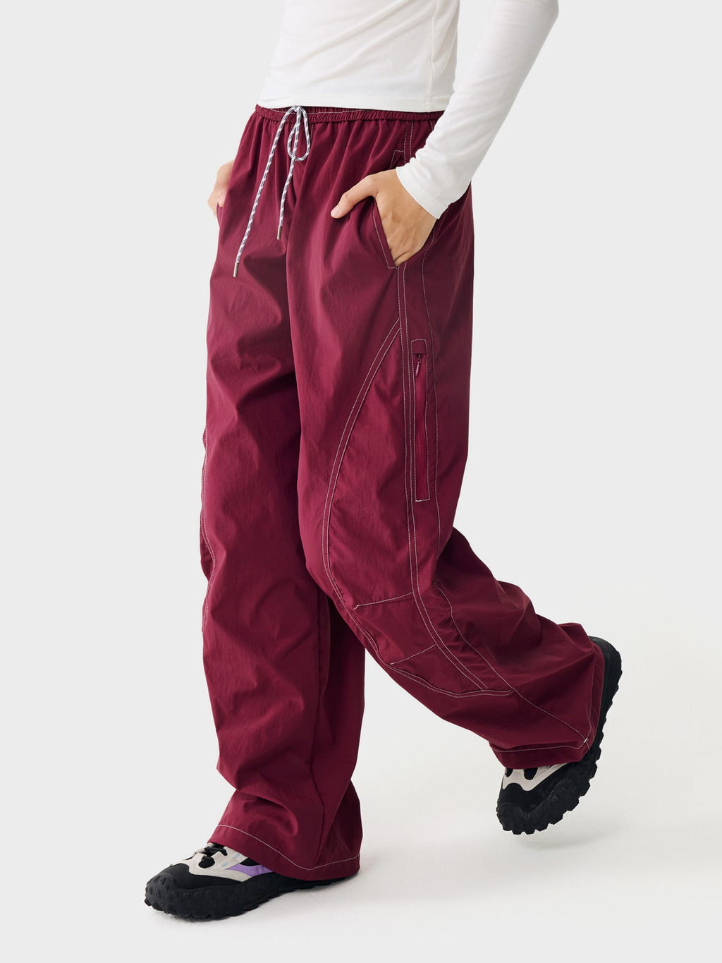 Stormpeak - Wide-Leg Casual Straight Pants