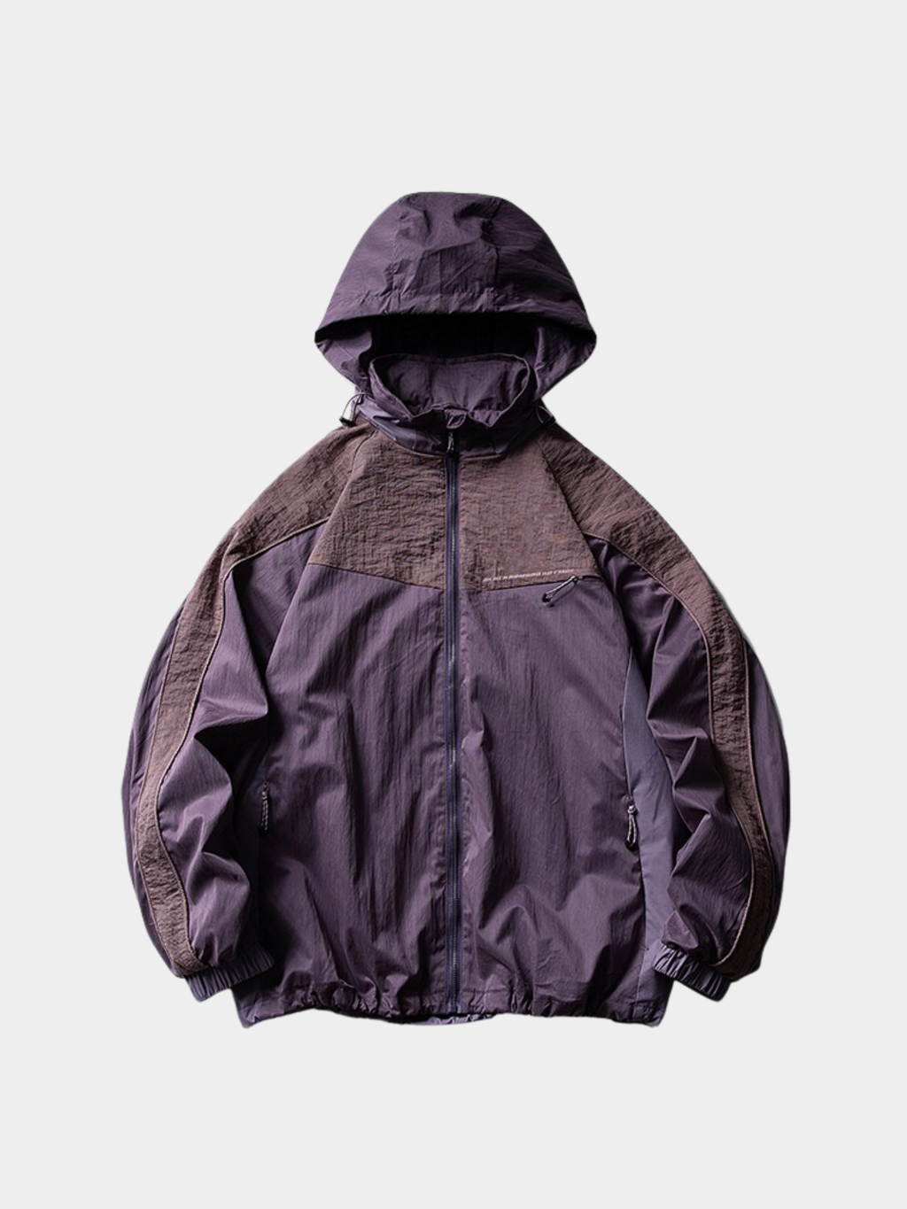 Trailmark - Unisex Colorblock Hooded Windbreaker Jacket
