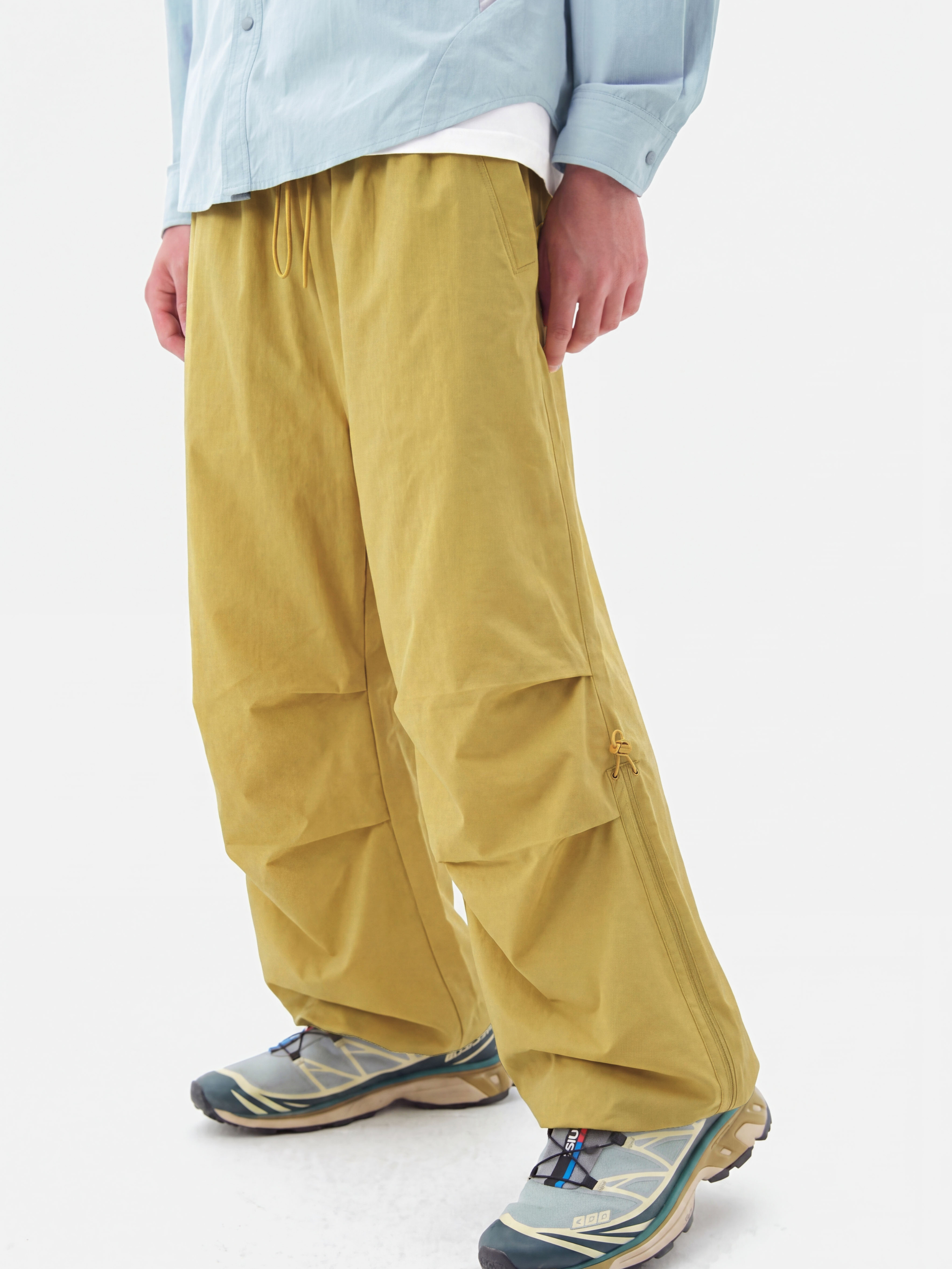 BaseGrill - Men's Quick-Dry Lightweight Parachute Pants