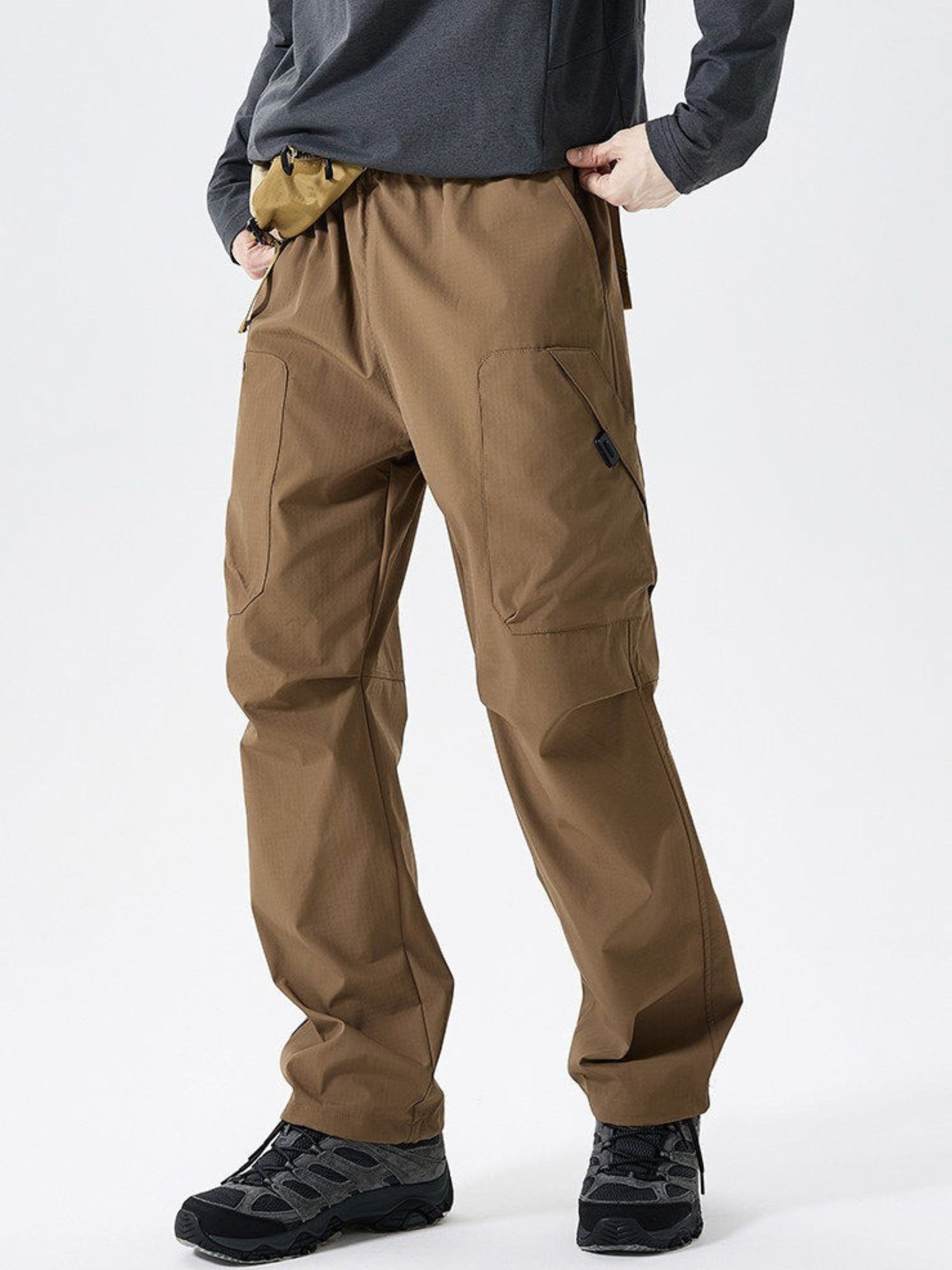 Eldritch - Unisex Water-Repellent Windproof Fleece-Lined Hiking Shell Pants