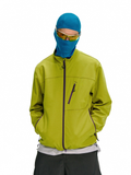 Driftcore - Unisex Teflon Water-Repellent Colorblock Stand Collar Jacket
