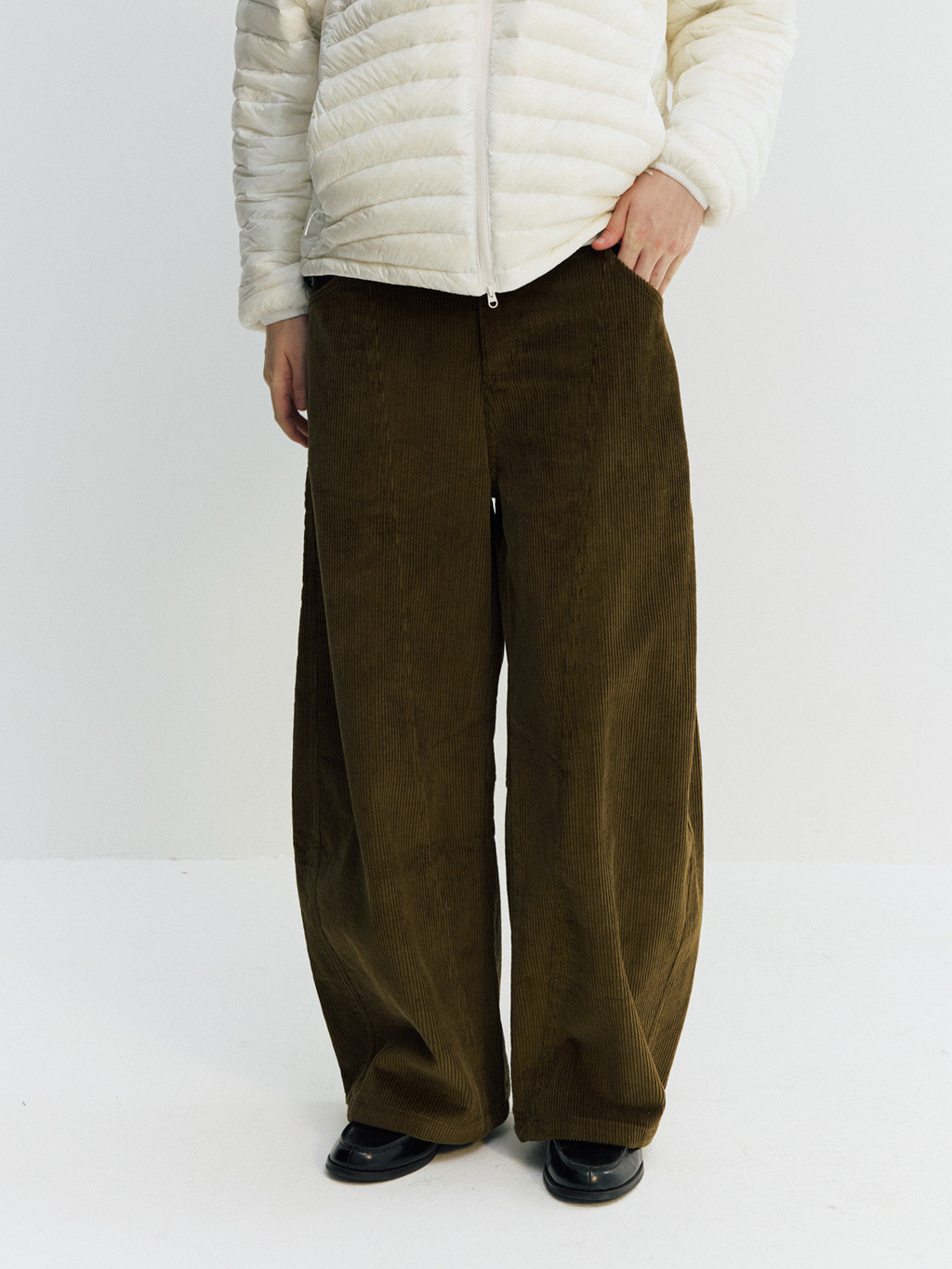 EchoBoard - Unisex Wrinkle-Resistant Corduroy Curved-Leg Casual Pants