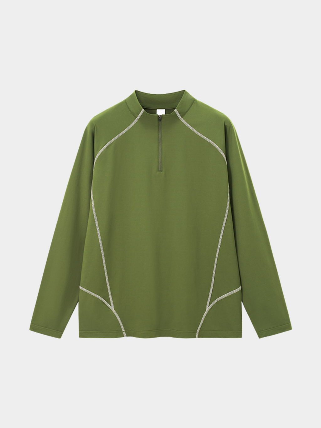 HeatCoat - Men's Windproof High-Neck Half-Zip Base Layer