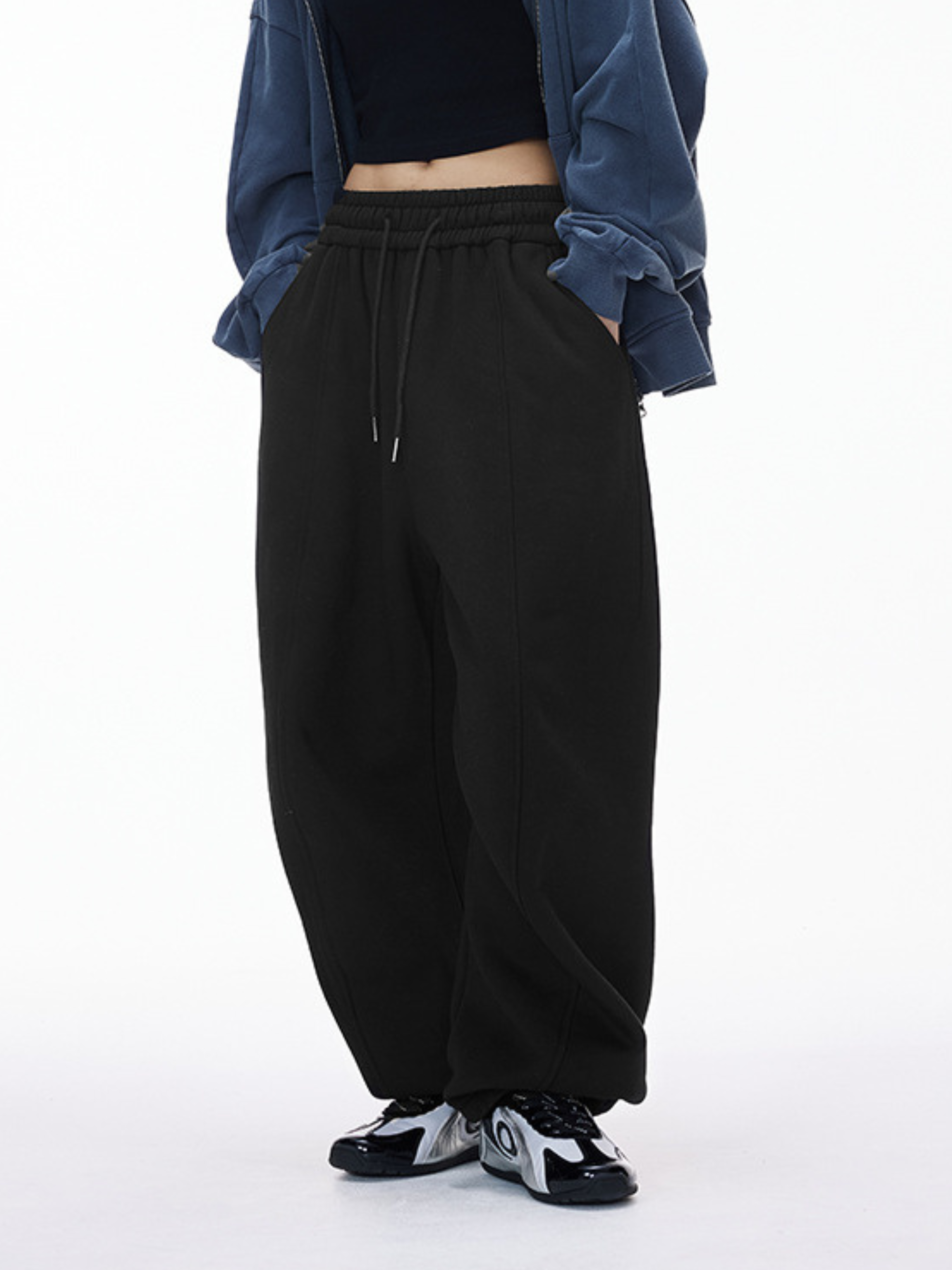 Frostgale - Unisex Wide-Leg Fleece Jogger Pants