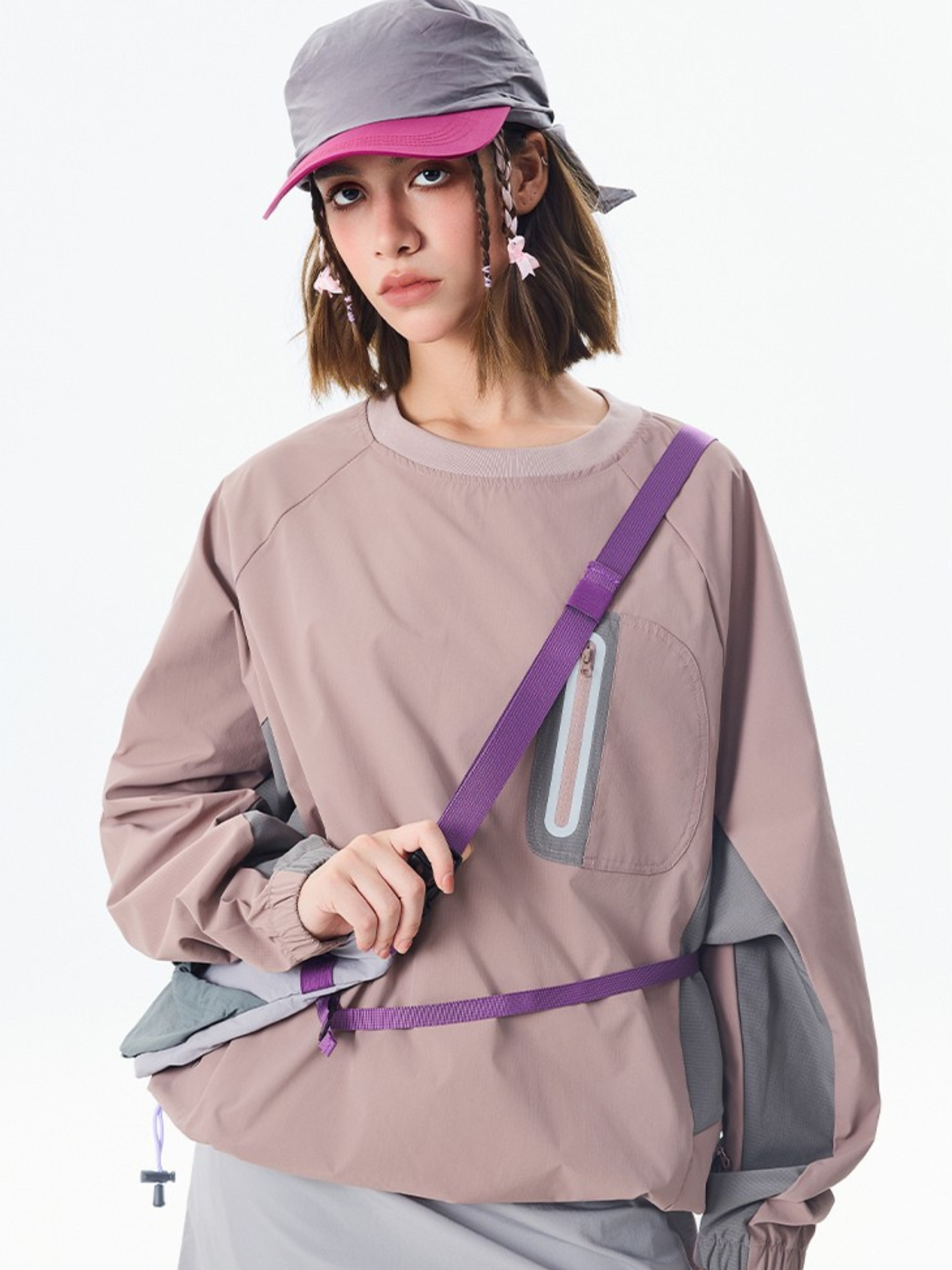 Mistral - Unisex Water-Repellent Reflective Zipper Long-Sleeve