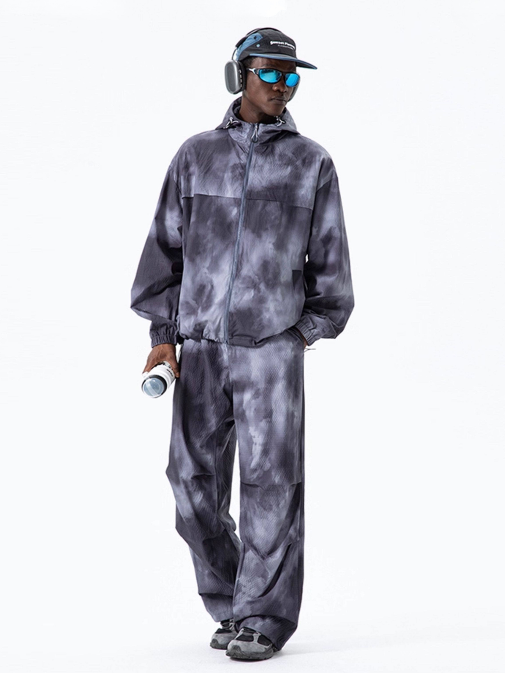Crimp - Unisex Water-Repellent Tie-Dye Cargo Pants