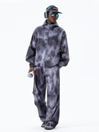 Crimp - Unisex Water-Repellent Tie-Dye Cargo Pants