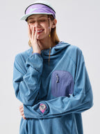 Crag - Moisture-Wicking High Neck Hoodie Base Layer