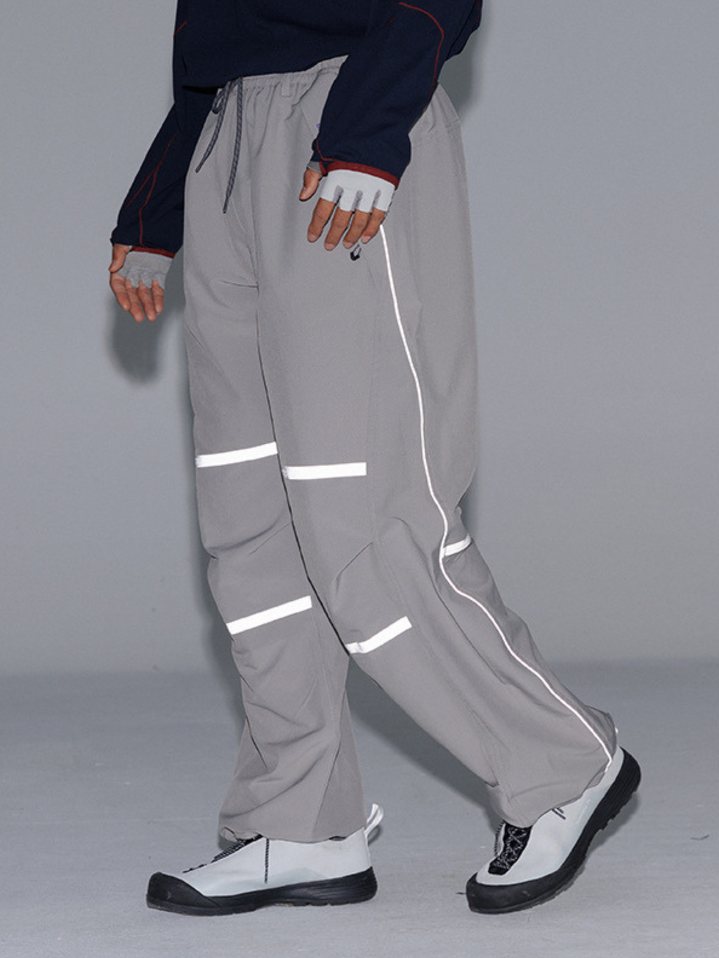 Pioneers - Unisex Reflective Softshell Utility Trekking Pants