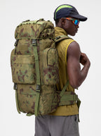 LynxView - Unisex 75L Large Capacity Hiking Backpack