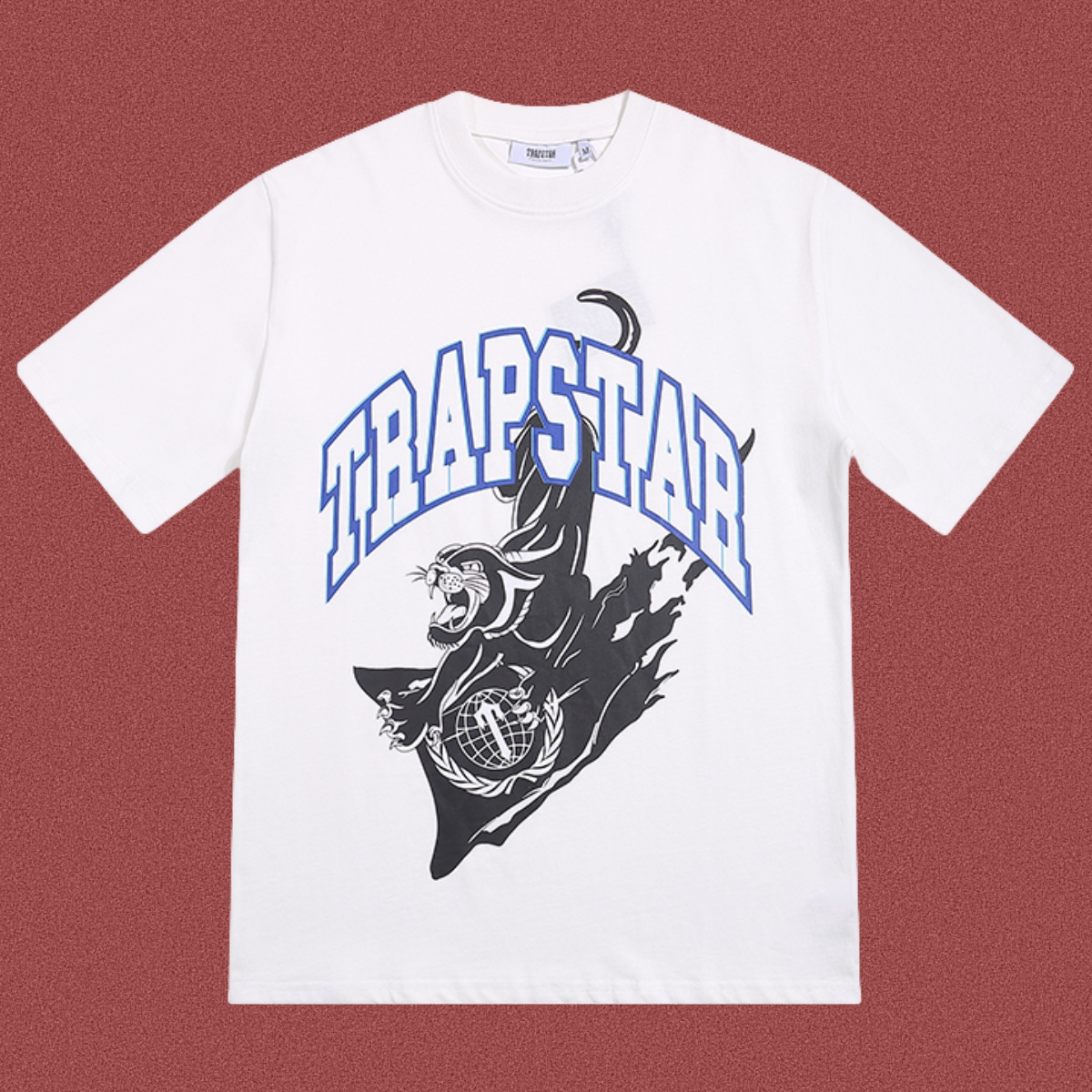 TRAPSTAR White Wolf Graphic T-Shirt
