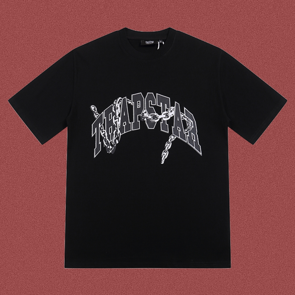 TRAPSTAR Black Chain Logo T-Shirt