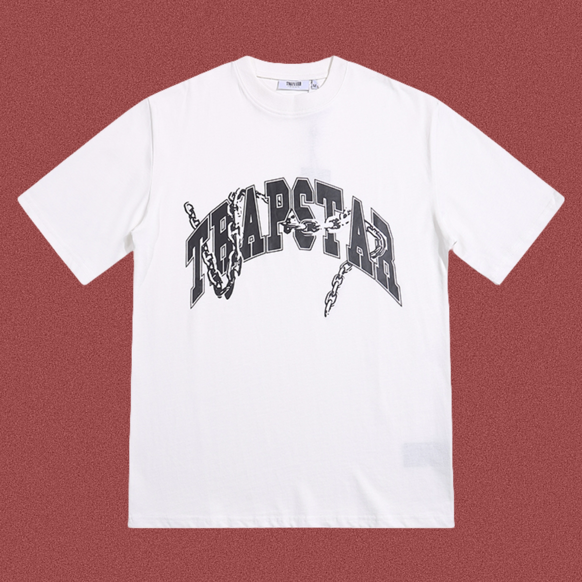 TRAPSTAR White Chain Logo T-Shirt