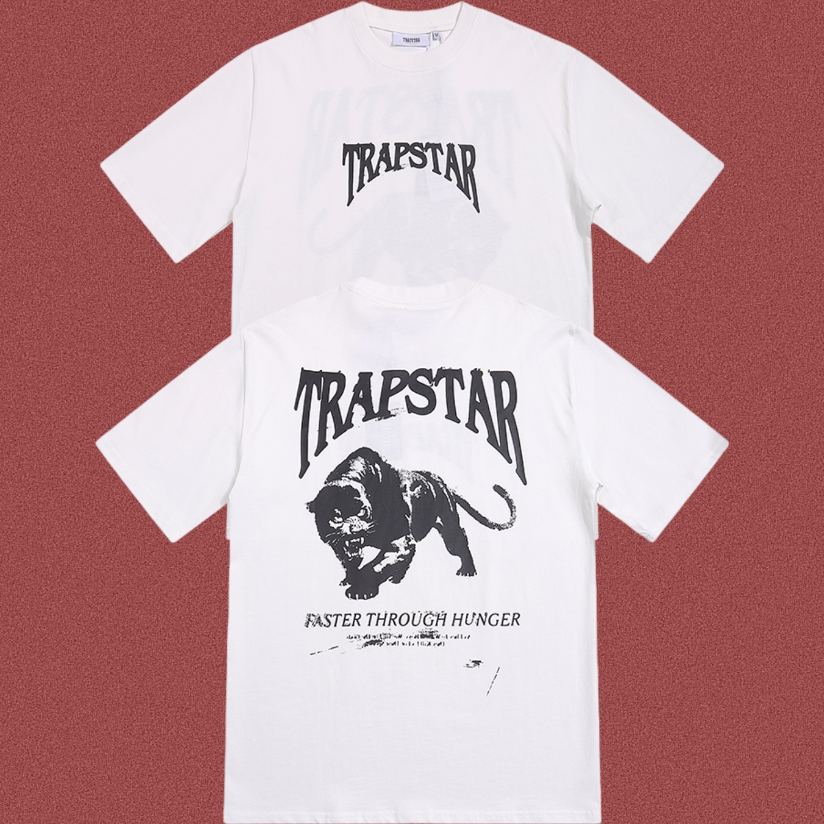 TRAPSTAR White Panther Graphic T-Shirt