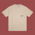 TRAPSTAR Pocket Logo T-Shirt Beige