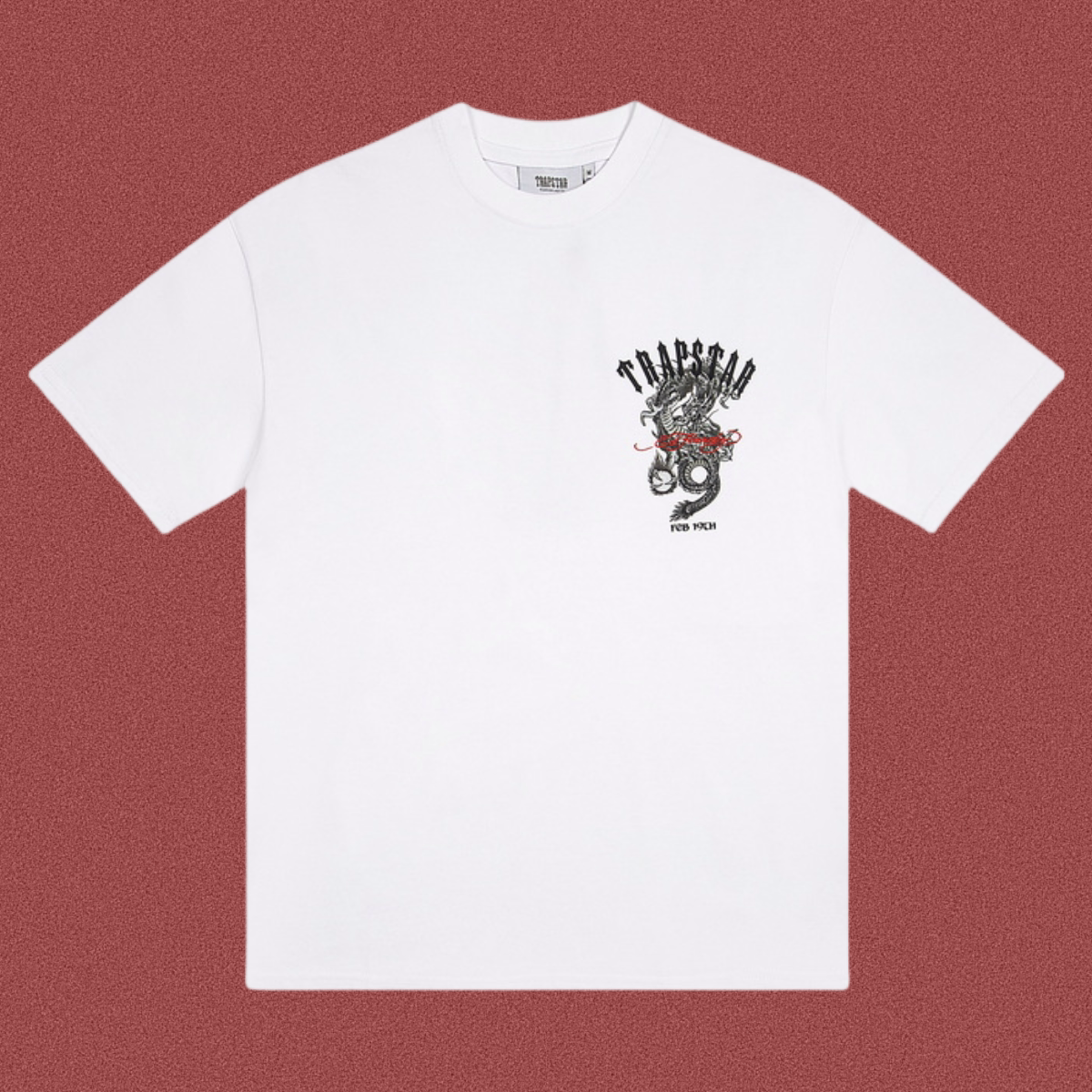 TRAPSTAR Dragon Logo T-Shirt White