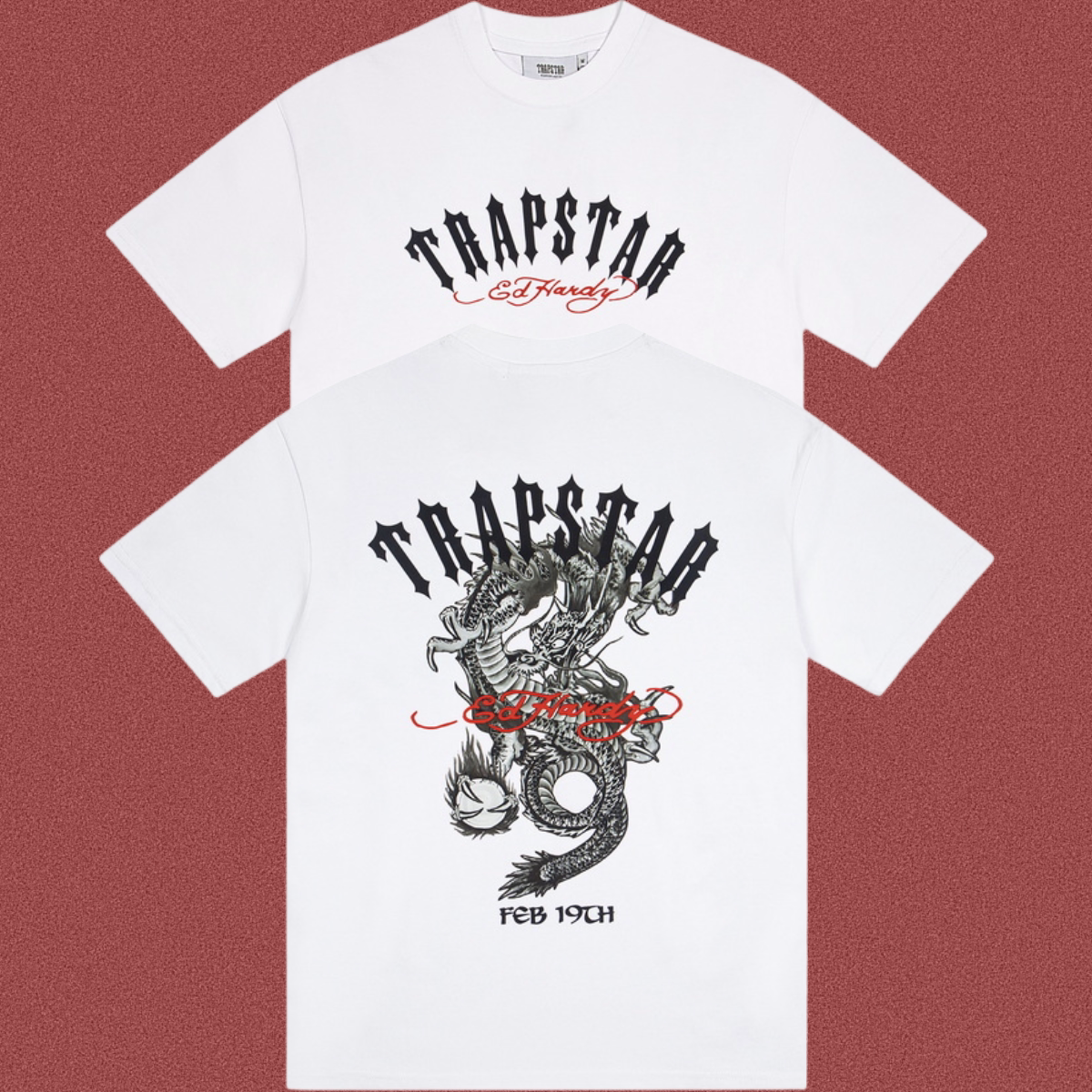 TRAPSTAR Dragon Logo Graphic T-Shirt