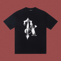 TRAPSTAR Chrome Logo Black T-Shirt