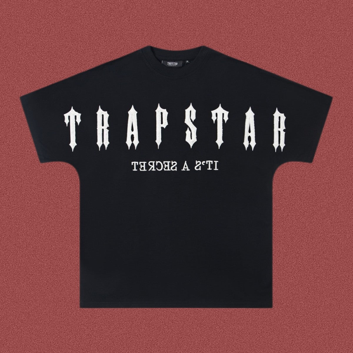 TRAPSTAR Gothic Logo Black T-Shirt