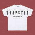 TRAPSTAR Gothic Logo White T-Shirt