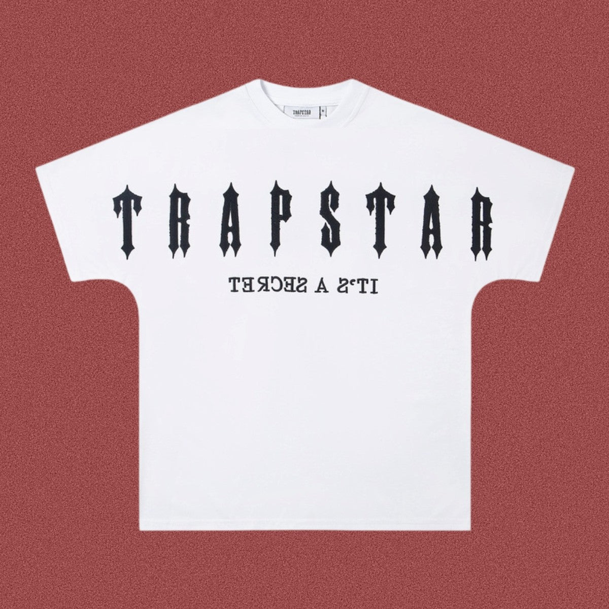 TRAPSTAR Gothic Logo White T-Shirt