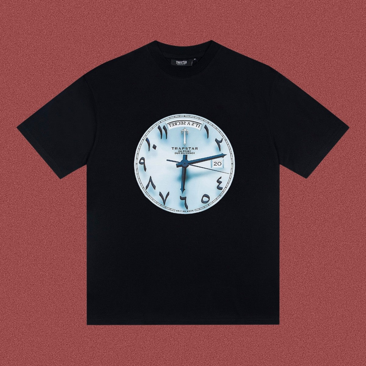 TRAPSTAR Clock Graphic T-Shirt Streetwear Tee