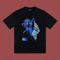 TRAPSTAR Blue Graphic Streetwear T-Shirt
