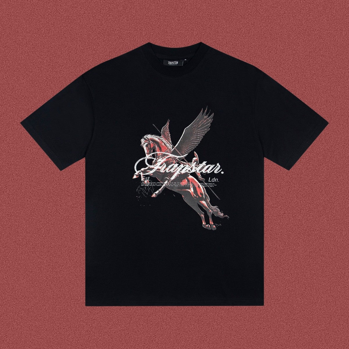 TRAPSTAR Wing Horse Graphic T-Shirt