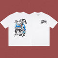 TRAPSTAR Cartoon Car Graphic Streetwear T-Shirt