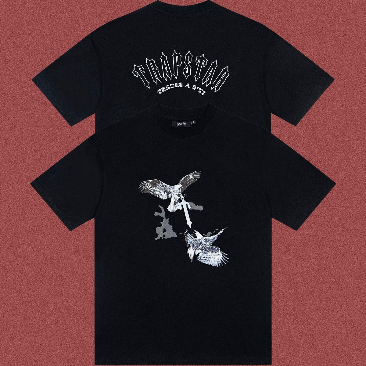 TRAPSTAR Eagle Graphic Streetwear T-Shirt