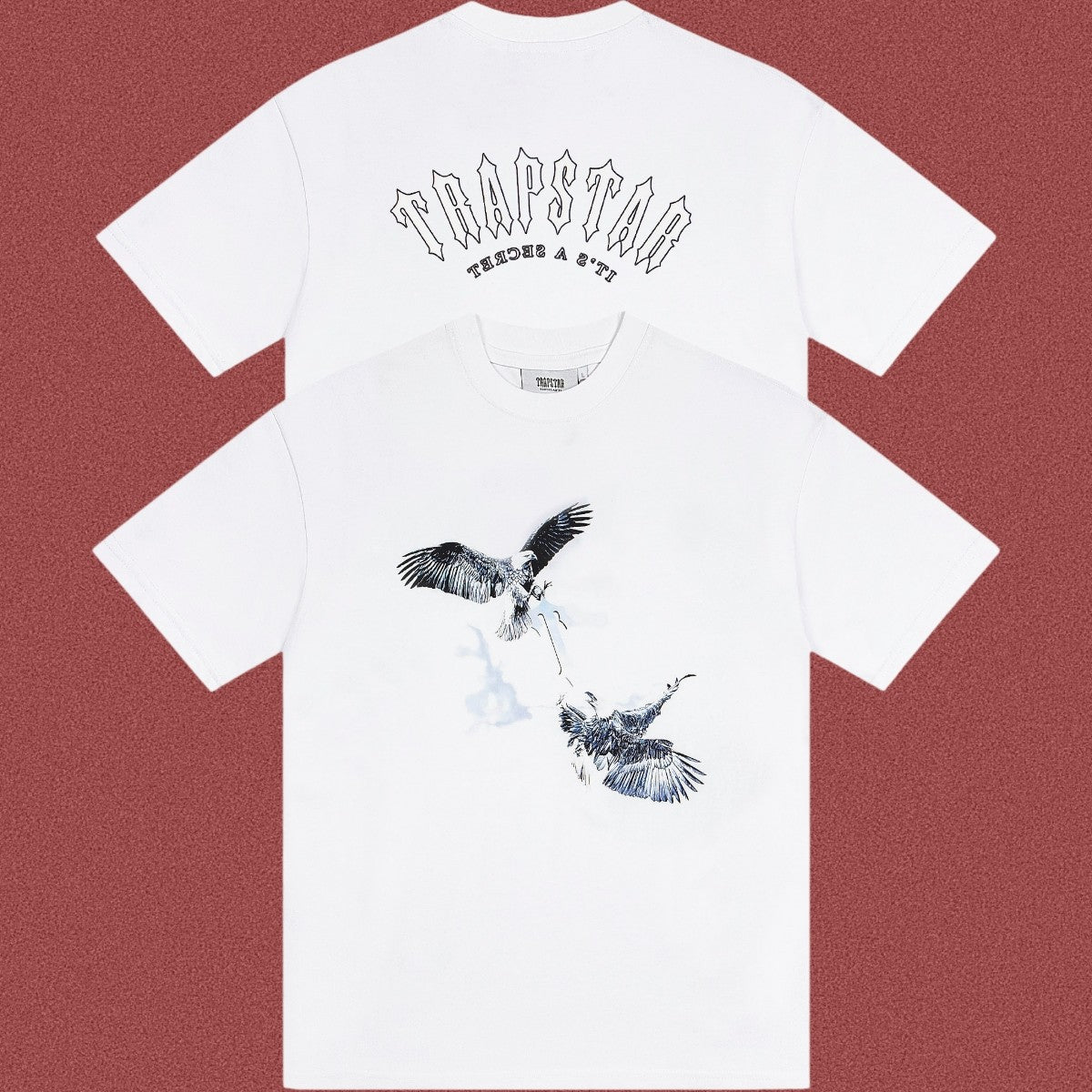 TRAPSTAR Angel Eagle Graphic T-Shirt