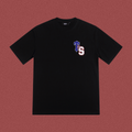 TRAPSTAR TS Logo Towel Embroidery T-Shirt Black