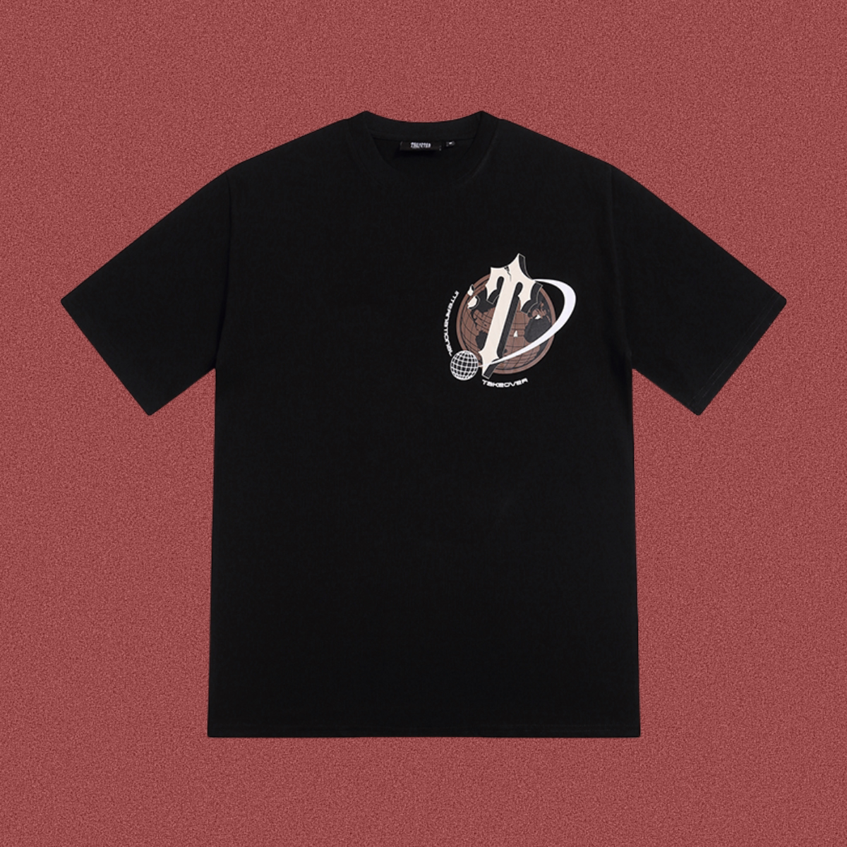 TRAPSTAR Graphic Print T-Shirt – Black
