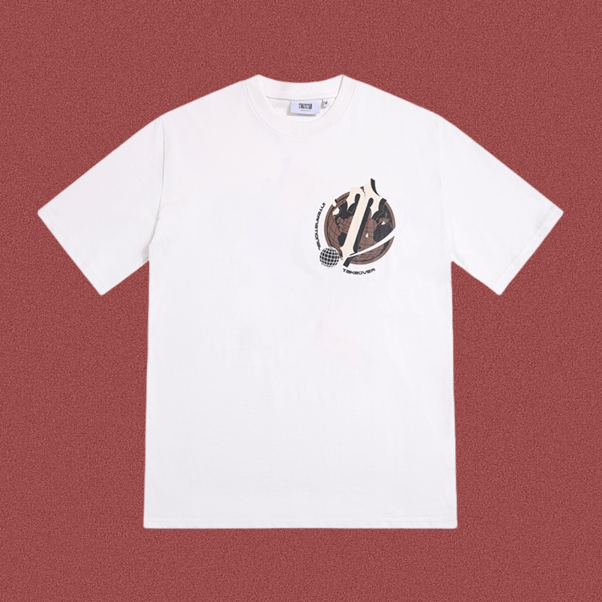 TRAPSTAR Graphic Logo T-Shirt – White