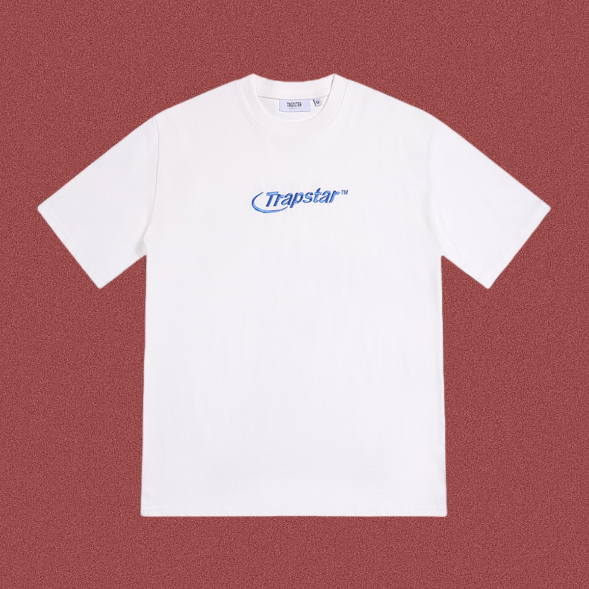 TRAPSTAR Embroidered Logo T-Shirt – White