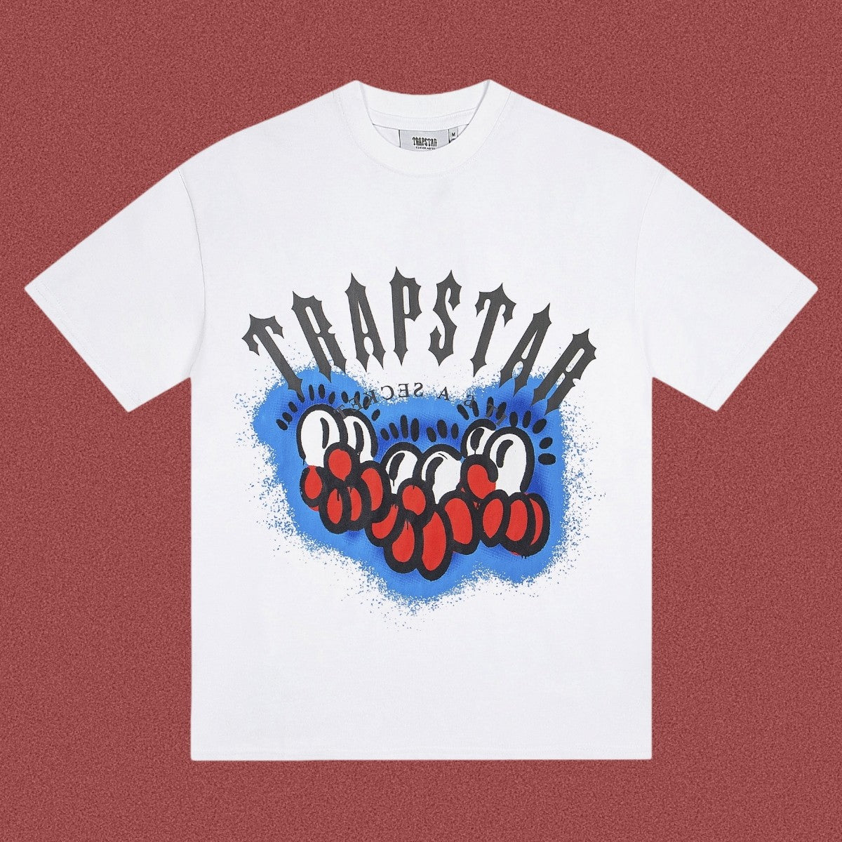 TRAPSTAR Graffiti Logo T-Shirt – White