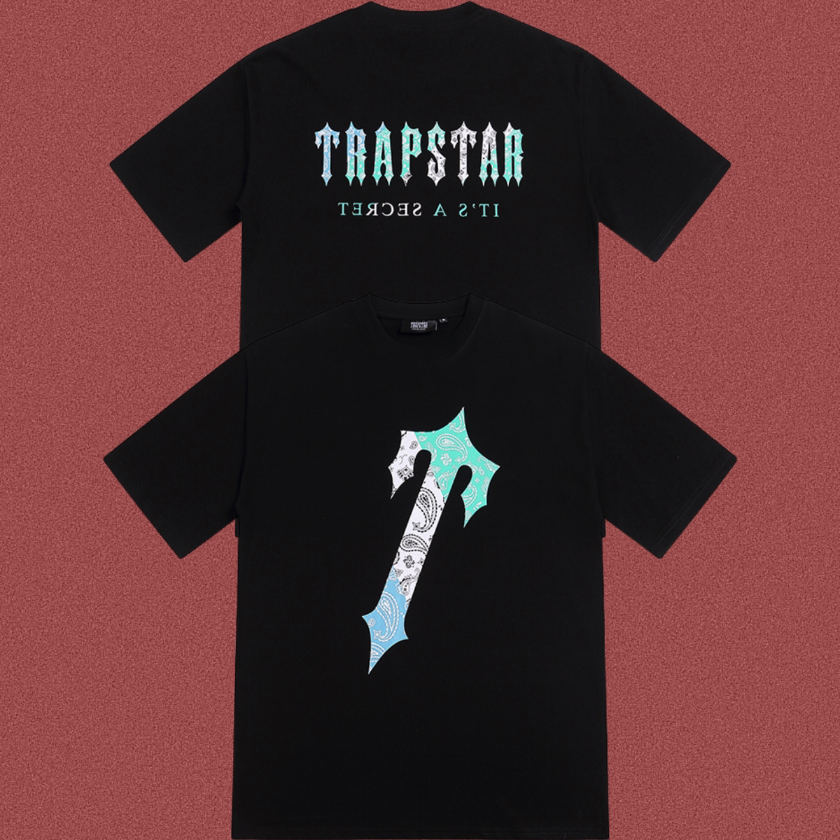 TRAPSTAR Cross Graphic T-Shirt – Black