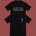 TRAPSTAR Graffiti Logo Black T-Shirt