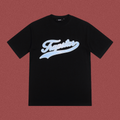 TRAPSTAR Script Logo Black T-Shirt